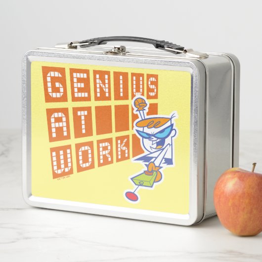 Dexter "Genius At Work" Metall Brotdose (Beispiel)