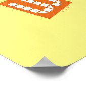 Dexter "Genius at work" Poster (Ecke)