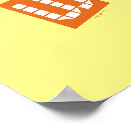 Dexter "Genius at work" Poster (Ecke)