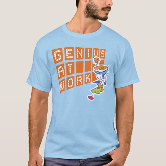Dexter "Genius at work" T-Shirt (Vorderseite)