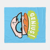 Dexter "Genius" Callout Graphic Fleecedecke (Vorderseite (Horizontal))