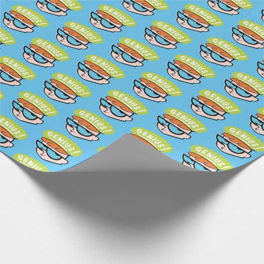 Dexter "Genius" Callout Graphic Geschenkpapier (Ecke)