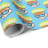 Dexter "Genius" Callout Graphic Geschenkpapier (Rolleneckpunkt)