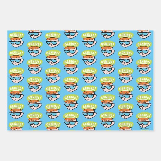 Dexter "Genius" Callout Graphic Geschenkpapier Set (Vorderseite 2)