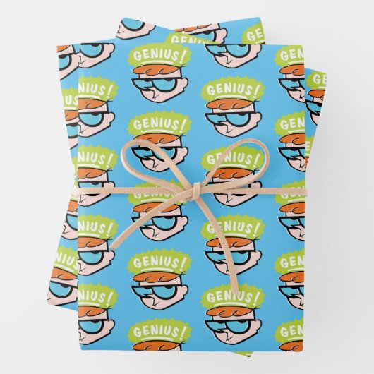 Dexter "Genius" Callout Graphic Geschenkpapier Set (Beispiel)