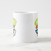 Dexter "Genius" Callout Graphic Jumbo-Tasse (Vorderseite)