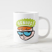 Dexter "Genius" Callout Graphic Jumbo-Tasse (Rechts)