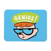 Dexter "Genius" Callout Graphic Magnet (Horizontal)
