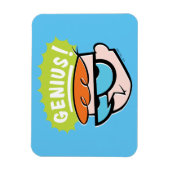 Dexter "Genius" Callout Graphic Magnet (Vertikal)