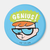Dexter "Genius" Callout Graphic Magnet (Vorne)