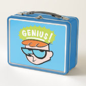 Dexter "Genius" Callout Graphic Metall Brotdose (Vorderseite)