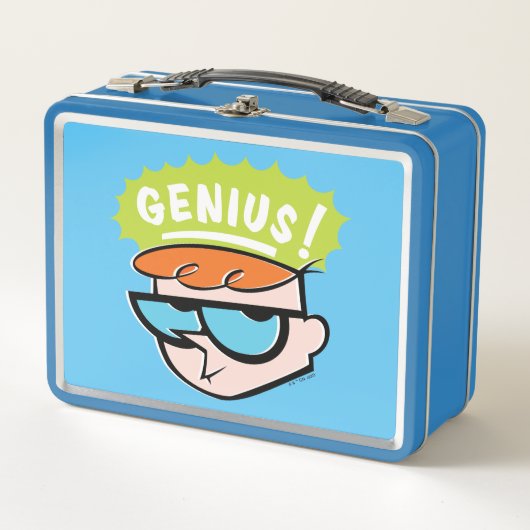 Dexter "Genius" Callout Graphic Metall Brotdose (Vorderseite)