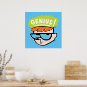 Dexter "Genius" Callout Graphic Poster (Küche)