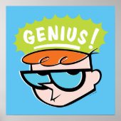Dexter "Genius" Callout Graphic Poster (Vorne)