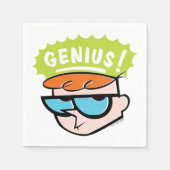 Dexter "Genius" Callout Graphic Serviette (Vorderseite)