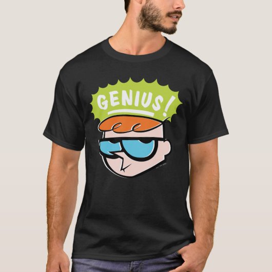 Dexter "Genius" Callout Graphic T-Shirt (Vorderseite)