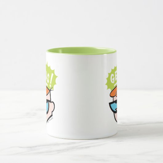 Dexter "Genius" Callout Graphic Tasse (Zentrum)