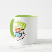 Dexter "Genius" Callout Graphic Tasse (Vorderseite Links)