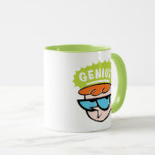 Dexter "Genius" Callout Graphic Tasse (VorderseiteRechts)
