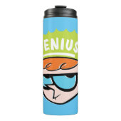 Dexter "Genius" Callout Graphic Thermosbecher (Vorderseite)