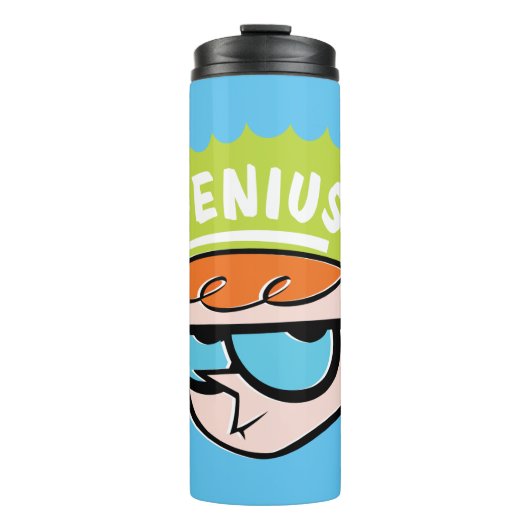 Dexter "Genius" Callout Graphic Thermosbecher (Vorderseite)