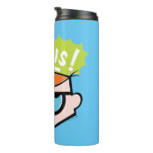 Dexter "Genius" Callout Graphic Thermosbecher (Nach rechts gedreht)