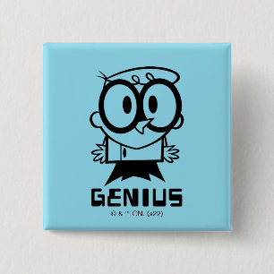 Dexter "Genius" Kontur Graphic Button
