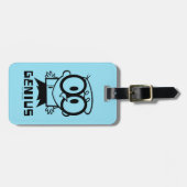 Dexter "Genius" Kontur Graphic Gepäckanhänger (Vorderseite horizontal)