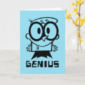 Dexter "Genius" Kontur Graphic Karte (Gelbe Blume)