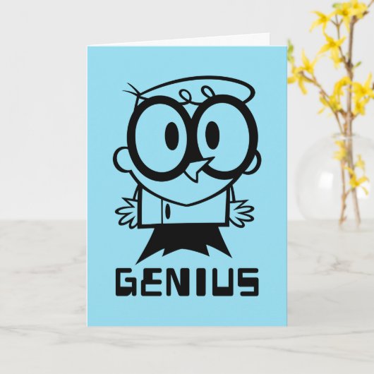Dexter "Genius" Kontur Graphic Karte (Gelbe Blume)