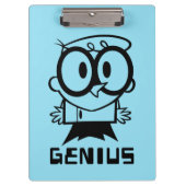 Dexter "Genius" Kontur Graphic Klemmbrett (Vorderseite)