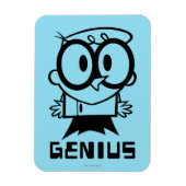Dexter "Genius" Kontur Graphic Magnet (Vertikal)