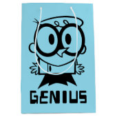 Dexter "Genius" Kontur Graphic Mittlere Geschenktüte (Vorderseite)