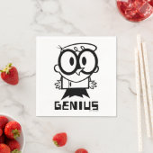 Dexter "Genius" Kontur Graphic Serviette (Beispiel)