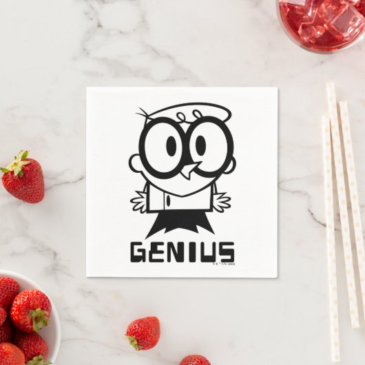 Dexter "Genius" Kontur Graphic Serviette (Beispiel)