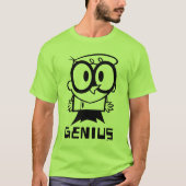 Dexter "Genius" Kontur Graphic T-Shirt (Vorderseite)