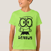Dexter "Genius" Kontur Graphic T-Shirt (Vorderseite)