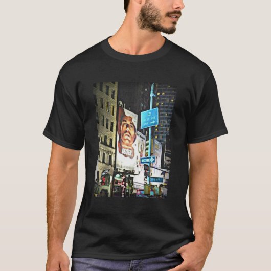 Dexter im NYC-Shirt T-Shirt (Vorderseite)