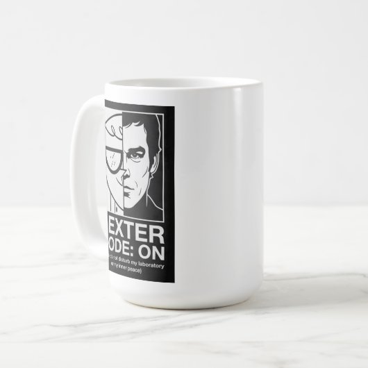 Dexter Kaffeetasse (Vorderseite Links)