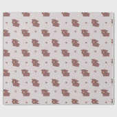 Dexter Kuh Geschenkpapier (Flach)