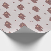 Dexter Kuh Geschenkpapier (Ecke)