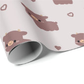 Dexter Kuh Geschenkpapier (Rolleneckpunkt)