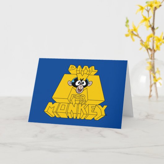 Dexter-Labor - Dial m für Affen Karte (Gelbe Blume)