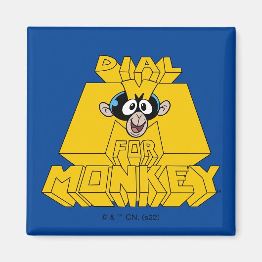 Dexter-Labor - Dial m für Affen Magnet (Vorne)