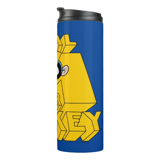 Dexter-Labor - Dial m für Affen Thermosbecher (Nach rechts gedreht)