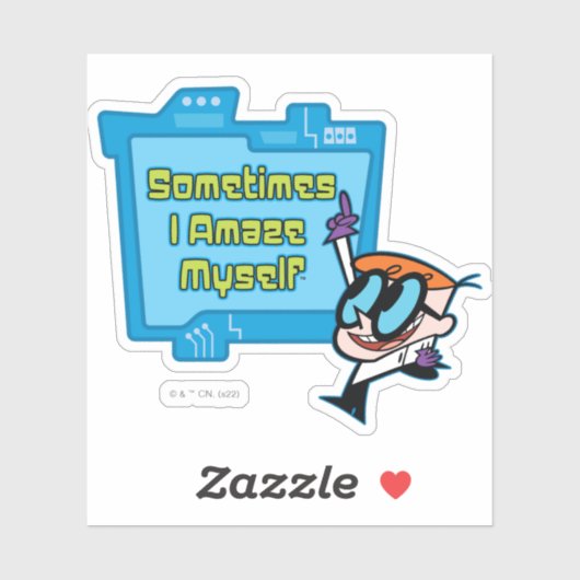 Dexter - Manchmal erstaune ich mich selbst Aufkleber (Blatt)