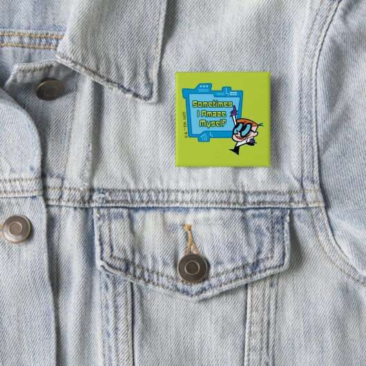 Dexter - Manchmal erstaune ich mich selbst Button (Beispiel)