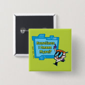 Dexter - Manchmal erstaune ich mich selbst Button (Vorne & Hinten)