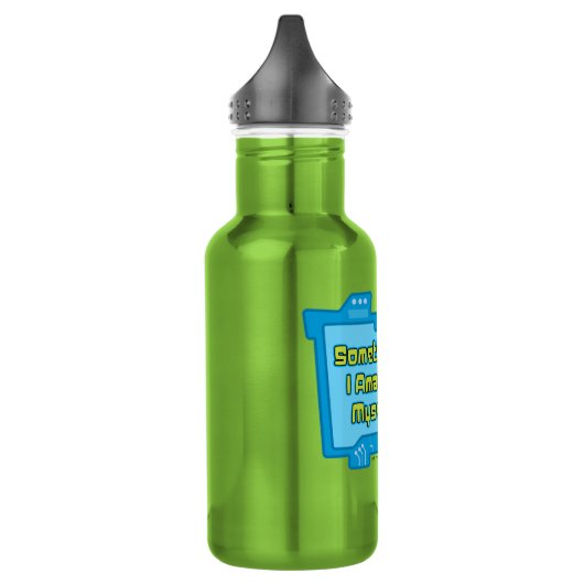 Dexter - Manchmal erstaune ich mich selbst Edelstahlflasche (Links)