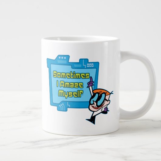 Dexter - Manchmal erstaune ich mich selbst Jumbo-Tasse (Rechts)